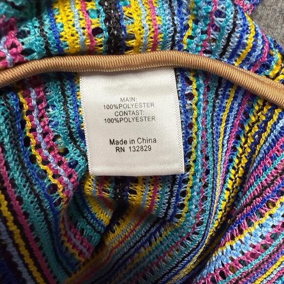 Majorelle Neo Robe Womens Small Colorful Revolve Knit Long Sleeve Kimono - Picture 3 of 6